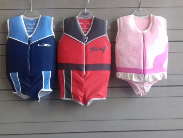 Les maillots de bains flottants « PLOUF » enfants.